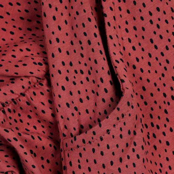 Οργανικό βαμβακερό φόρεμα με φιγούρα, ροζ Name it 369887 2
