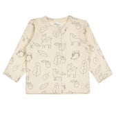 Βαμβακερό εκρού μπλουζάκι Pinokio με στάμπα, για αγόρια Pinokio 369964 