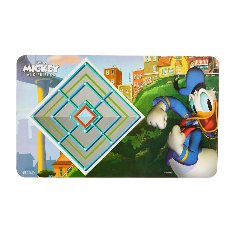Σουπλά Donald Duck με ένα παιχνίδι ντάμα  370001