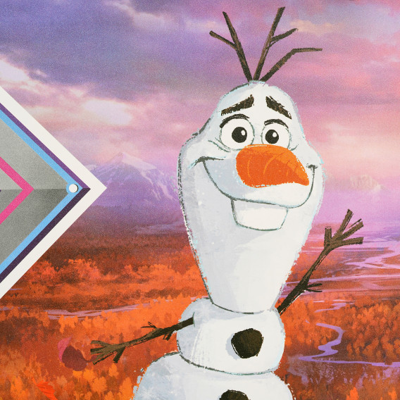 Σουπλά Olaf με ένα παιχνίδι ντάμας Frozen 370008 2
