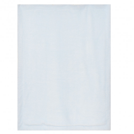 Βρεφική κουβέρτα 80 x 100 cm με μαλακό αρκουδάκι, μπλε Inter Baby 370231 3