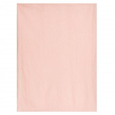 Βρεφική κουβέρτα 80 x 100 cm με απαλό αρκουδάκι, ροζ Inter Baby 370237 3
