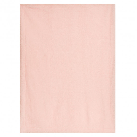 Βρεφική κουβέρτα 80 x 100 cm με απαλό αρκουδάκι, ροζ Inter Baby 370237 3