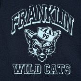 Βαμβακερό  t-shirt με στάμπα, για αγόρι Franklin & Marshall 371166 2