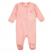 Βαμβακερό φορμάκι για ένα μωρό, ροζ Pinokio 371255 1