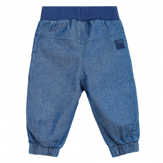 Βαμβακερό βρεφικό παντελόνι, μπλε Pinokio 371270 5