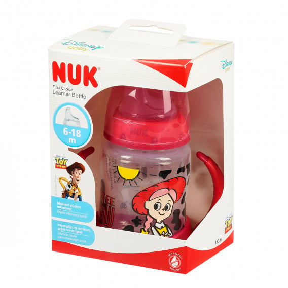 Μπουκάλι χυμού από πολυπροπυλένιο, First Story Toy Story, 150 ml, κόκκινο NUK 371333 7
