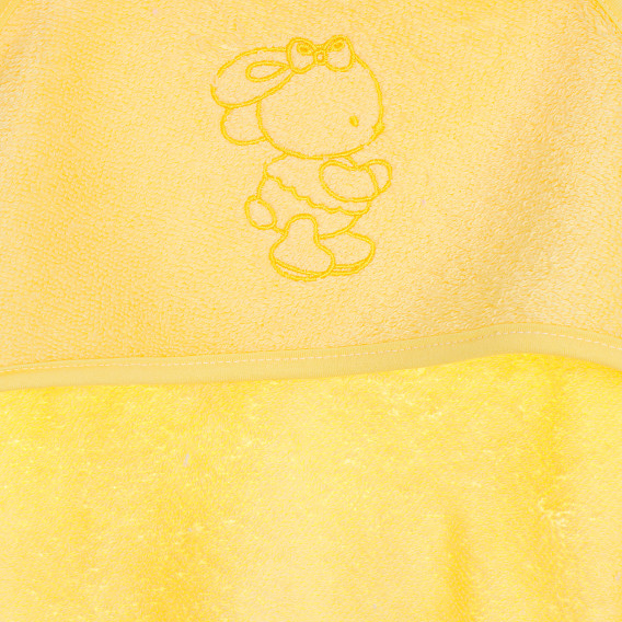 Βρεφική πετσέτα Duo 80 x 100 cm, κίτρινη Lorelli 371373 3