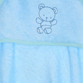 Βρεφική πετσέτα Duo 80 x 100 cm, μπλε Lorelli 371376 2