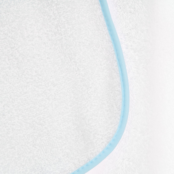 Βρεφική πετσέτα μπάνιου STICH, 100 x 100 cm, λευκή και μπλε Inter Baby 371472 2
