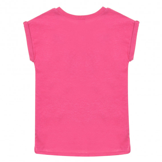 Μπλουζάκι με μια μεταβαλλόμενη εικόνα - Καρδιά, για ένα κορίτσι, ροζ Carter's 371492 4