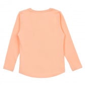 NAME IT ροζ βαμβακερό μπλουζάκι με αστραφτερή στάμπα, για κορίτσια Name it 371504 4