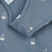 Βαμβακερή μπλούζα τύπου βαμβακιού για μωρό, μπλε Pinokio 371558 4