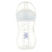 Μπουκάλι πολυπροπυλενίου Φυσικό, με πιπίλα 1 τρύπα, 1+ μηνών, 260 ml, Ιπποπόταμος Philips AVENT 371959 2