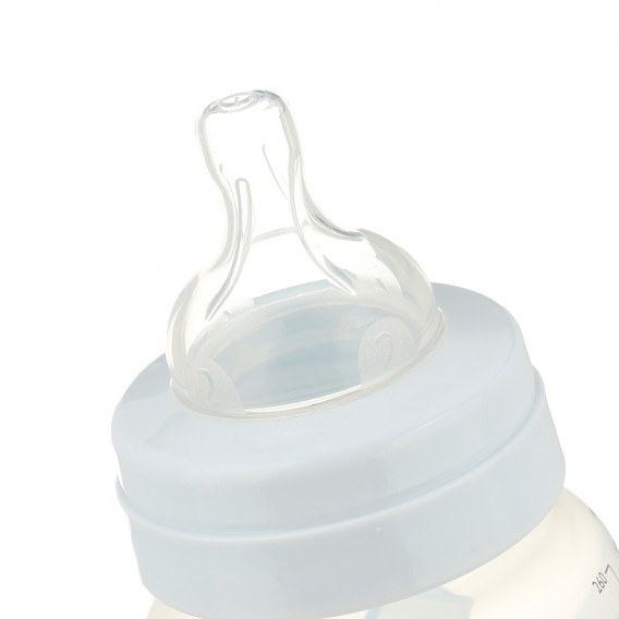 Αντι-κολικό μπουκάλι πολυπροπυλενίου με αργή πιπίλα, μέτρια ροή, 1+ μηνών, 260 ml, πιγκουίνος Philips AVENT 371966 3
