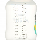 Αντι-κολικό μπουκάλι πολυπροπυλενίου με αργή πιπίλα, μέτρια ροή, 1+ μηνών, 260 ml, πιγκουίνος Philips AVENT 371968 5