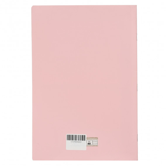 Σημειωματάριο U-BOOK, A4, 40 φύλλα, ριγέ, ροζ Gipta 372318 2