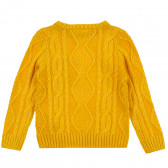 Πλεκτό πουλόβερ για κορίτσια κίτρινο Name it 372653 5