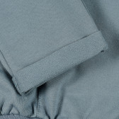 Βαμβακερό παντελόνι με διπλωμένα μπατζάκια, μπλε Pinokio 372726 3