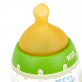 First Choice πράσινο μπουκάλι από πολυπροπυλένιο με πιπίλα μέσης ροής για ηλικία 0-6 μηνών, 150 ml. NUK 372874 3