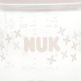 Nature Sense μπουκάλι ροζ χρώματος πολυπροπυλενίου με πιπίλα αργής ροής ηλικίας 0-6 μηνών, 150 ml. NUK 372887 4
