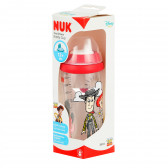 Μπουκάλι χυμού πολυπροπυλενίου Toy Story, με πιπίλα, 12 + μήνες, 300 ml, κόκκινο NUK 372906 6