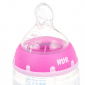 Μπουκάλι θερμοπολυπροπυλενίου First Choice με πιπίλα, για κοριτσάκι 6-18 μηνών, 300 ml.  NUK 372997 3