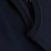 Οργανική βαμβακερή μπλούζα με floral print, σκούρο μπλε Name it 373016 3