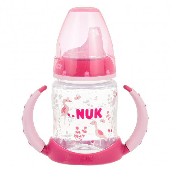 First choice 150 ml. μπουκάλι χυμού πολυπροπυλενίου σε ροζ χρώμα NUK 373032 