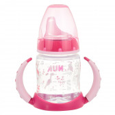 First choice 150 ml. μπουκάλι χυμού πολυπροπυλενίου σε ροζ χρώμα NUK 373033 2
