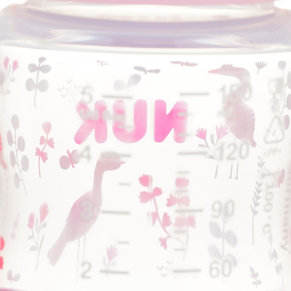 First choice 150 ml. μπουκάλι χυμού πολυπροπυλενίου σε ροζ χρώμα NUK 373036 5