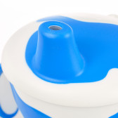 Πολυπροπυλένιο κύπελλο χωρίς διαρροή με δύο λαβές 250 ml, 6+  μηνών, μπλε Canpol 373188 4