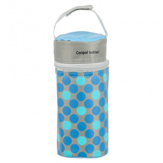 Θερμική συσκευασία για μπουκάλι Retro, με μπλε αποχρώσεις Canpol 373203 