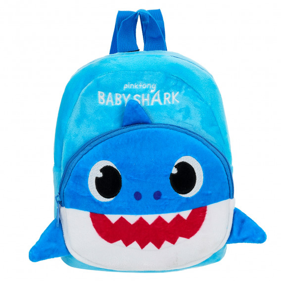 Βελούδινο σακίδιο Baby Shark, μπλε BABY SHARK 373692 