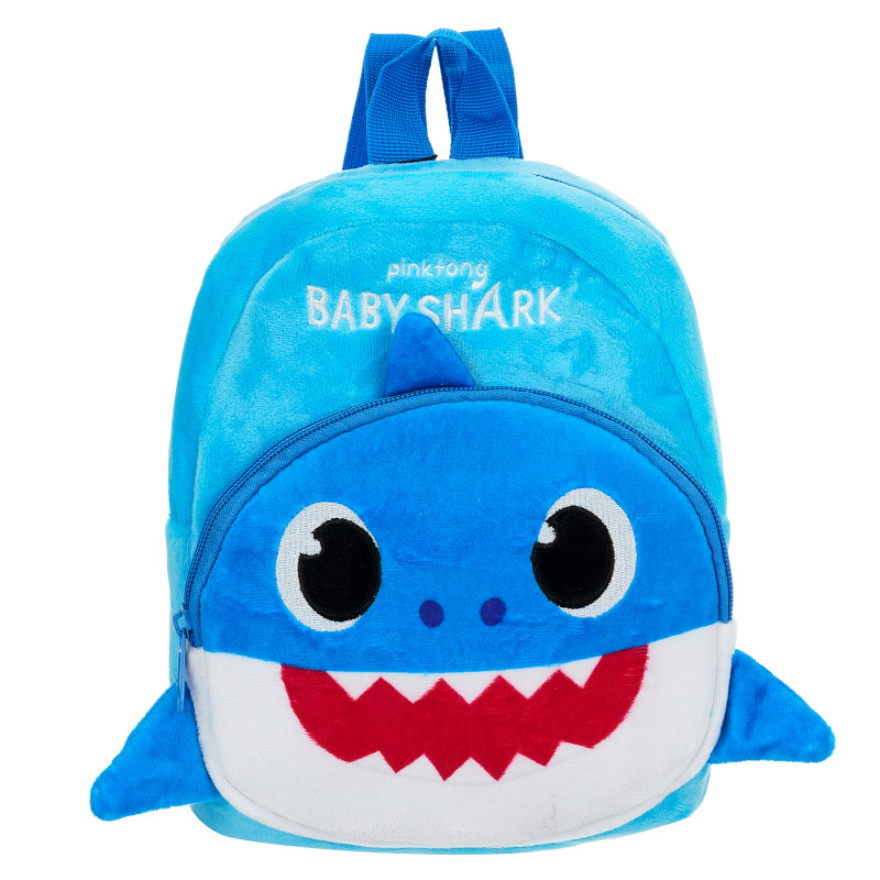 Βελούδινο σακίδιο Baby Shark, μπλε  373692