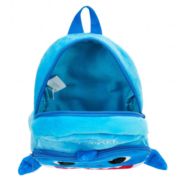 Βελούδινο σακίδιο Baby Shark, μπλε BABY SHARK 373696 5