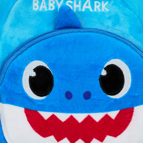 Βελούδινο σακίδιο Baby Shark, μπλε BABY SHARK 373698 7