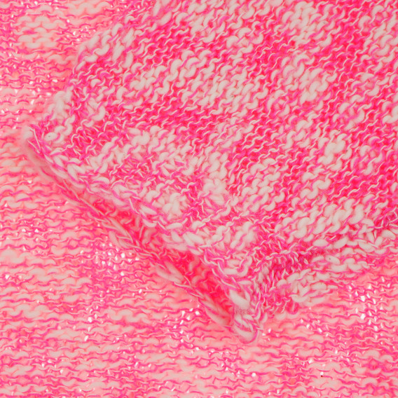 Κοντομάνικο ροζ πουλόβερ για κορίτσια Benetton 373719 3