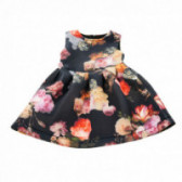 Αμάνικο βαμβακερό φόρεμα με λουλούδια μοτίβα Chicco 37404 