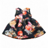 Αμάνικο βαμβακερό φόρεμα με λουλούδια μοτίβα Chicco 37405 2