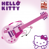 Παιδική κιθάρα με μικρόφωνο Hello Kitty 3741 
