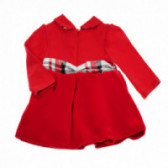 Μακρυμάνικο βαμβακερό φόρεμα με κορδέλα για μωρό Chicco 37471 2