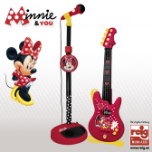 Παιδική κιθάρα και κιτ μικροφώνου με εκτύπωση Minnie Mouse Minnie Mouse 3752 