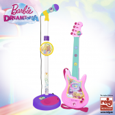 Παιδική κιθάρα και μικρόφωνο Barbie 3781 