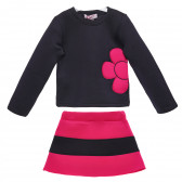 Σε ροζ και μαύρο χρώμα για ένα κορίτσι Sweety Fashion 380122 