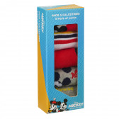 Σετ πέντε κάλτσες Mickey Mouse, πολύχρωμες Mickey Mouse 380868 8