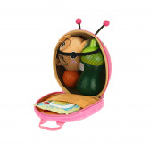 Μίνι σακίδιο με σχήμα μέλισσας και ζώνη που ασφαλίζει, σε ροζ χρώμα Supercute 380959 3