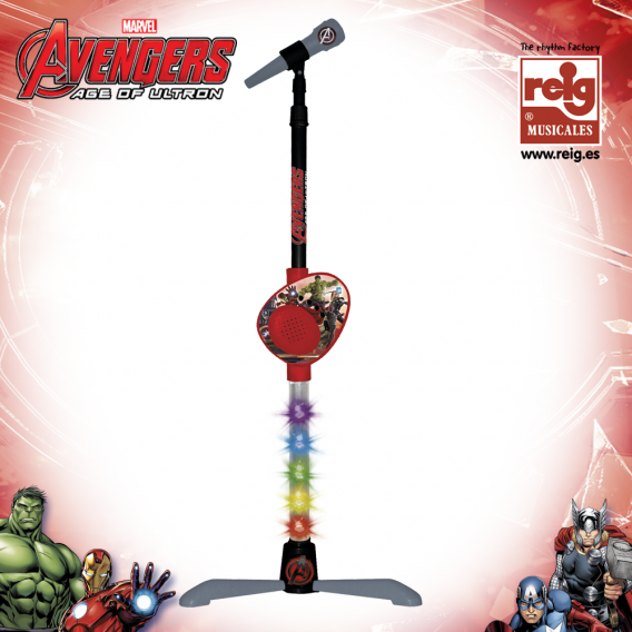 Παιδικό μικρόφωνο με βάση στη σχεδίαση Avengers Avengers 3824 