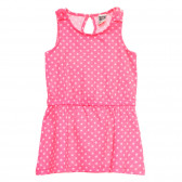Ροζ βαμβακερό φόρεμα Tap a l'oeil Tape a l'oeil 383225 