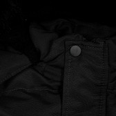 Μπουφάν για αγόρι με κουκούλα, σε μαύρο χρώμα MC United 383232 2